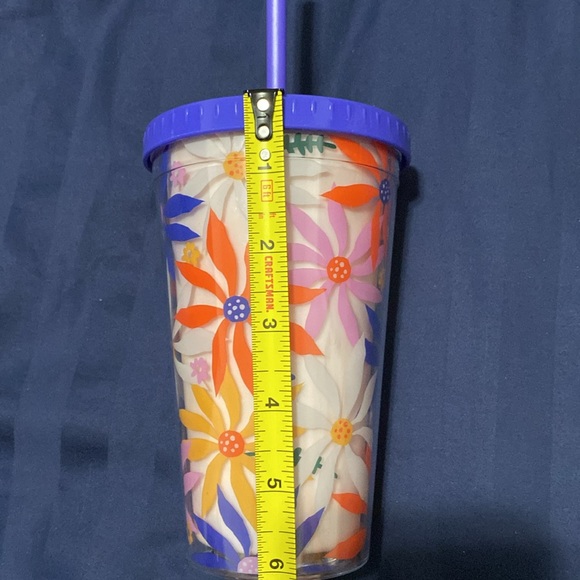 Tumbler with lid and straw, BPA Free, 16 oz - Picture 5 of 8